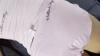 stepdad tickles his teen stepdaughter while taking a selfie and ends up cumming on her