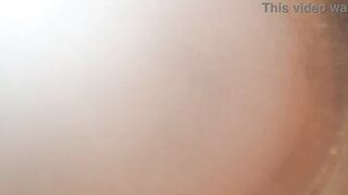 Redhead risky masturbate and pee in the forest 4K