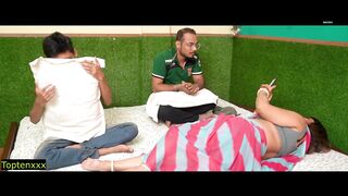 Indian Threesome Sex with Stepmom! Hot xxx