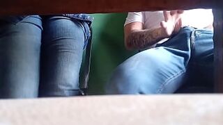 in the school playground teacher fucks the young girl