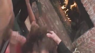 MomsWithBoys - Fishnetted MILF Anal, Gangbang DP