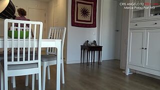 Working Girl Merce Palau fuck with Cris Angelo - Creampie Blowjob - 32 mins Photos Part 1/3