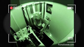 Slutty Hottie Puma Swede Gets Her Pink Pussy Pounded In Spycam