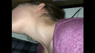 Friend blows me under table