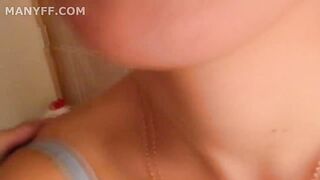 Shy cutie getting fucked on camera