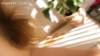 Shy cutie getting fucked on camera