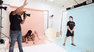 Day At A Porn Shoot.Kylie Page, Amari Anne Brazzers