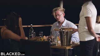 BLACKED Gorgeous babe abandons BF for BBC