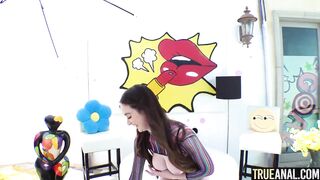 TRUE ANAL Hazel Moore's hypnotizing ass
