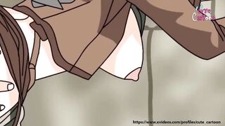 Eren frees Annie - last season