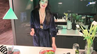 Stepmother prepared dinner for her stepson