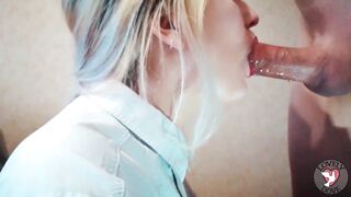 Student Stepsister Suck Big Dick After Classes Deepthroat Sloppy Blowjob Lovely Dove