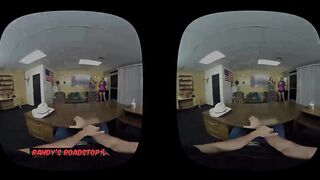 Amateur VR threesome porn - Kasey Warner and Zoey Laine