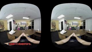 Amateur VR threesome porn - Kasey Warner and Zoey Laine