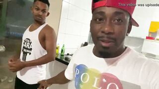 Team prepared for the top scenes in Brazil, Ruivinha with 3 black men