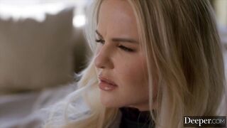 Deeper. Anal-curious submissive Vic gets her limits tested