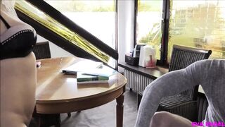 EVA ENGEL: Italian stallion fucks blonde MILF at language lesson