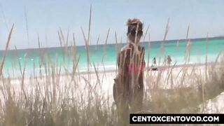GangBang on the beach! What an ass Valentina CentoXCento