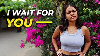 VALENTINA HOT - THE Colombian brunette Latina with a big ass waits for her stepbrother to fuck him at home