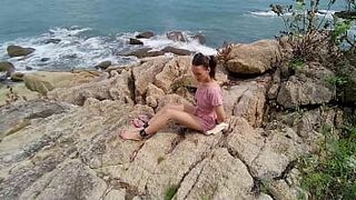 Sofi. Bondage by the sea