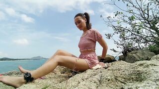 Sofi. Bondage by the sea