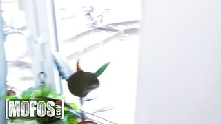 MOFOS - Slutty Babe KittyFuck Gets A Rough Hardcore Drilling From The Delivery Guy's Hard Rock Dick