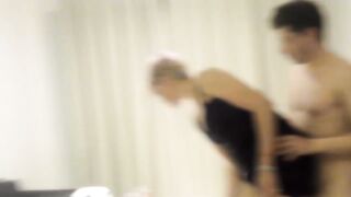 ORGY WITH MY SISTER (VERY SLUT) AND TWO DANCING STRANGERS