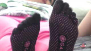 Toe Socks Make her Hot