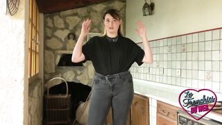 Davina, naughty student with big tits