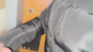 STEPMOM GIVES STEPSONS FIRST PUBLIC BATHROOM FUCK