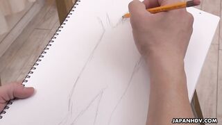 Girl Poses Naked