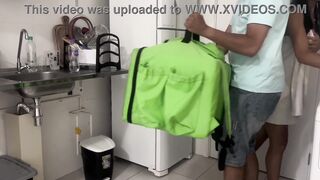 Delivery person received payment in another way