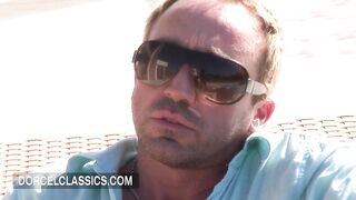 Double Penetration with a flight attendant in Ibiza