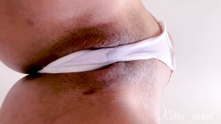 I rub my pussy in your face (close up)