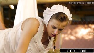Hot & Horny Amish Girl Likes It In The Ass - Jillian Janson