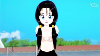 Videl wants to thank you for teaching her to fly - Dragon Ball Z