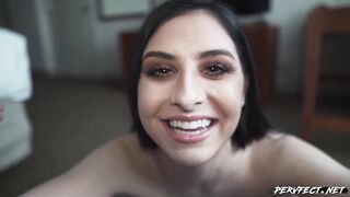 Kaitlyn Katsaros shows off her sexy body while getting slapped