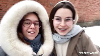 Lovely Lesbians Anca & Daniella Get Horny After Pole Dancing - Lustery