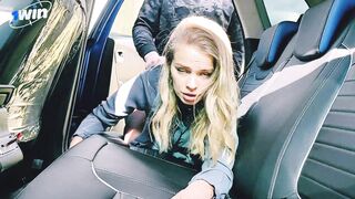 The trip ended with a big cumshot on my pussy. Part 2