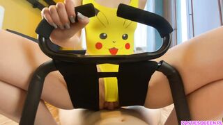 Cum in my pikachu assistant