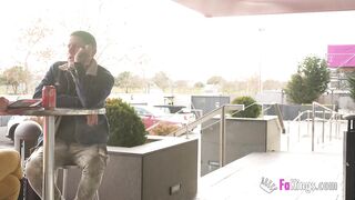 Guy ends up in our room, piercing Jessica Kate's SHEMALE ASS!