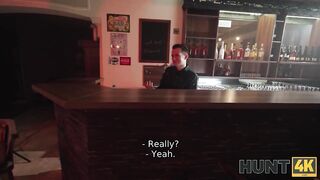 HUNT4K. Stage Cuck. Hot sex with Fibi Euro