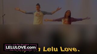Amateur couple shares excitement from behind the porn scenes of their first non-adult live stage show - Lelu Love