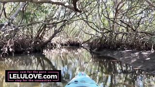 Big boobs babe sharing behind porn scenes nudist resort fun tiny pool bikini, SexyKitty cosplay stripping, kayak - Lelu Love