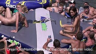 Teen Sluts Let Random Strangers Eat Their Pussies At Wild Lake Party