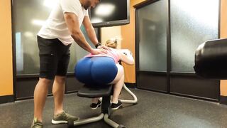 Sexy Thick Big Booty Milf Danni Jones Gets Fully Stretched By Her Bull Gym Trainer