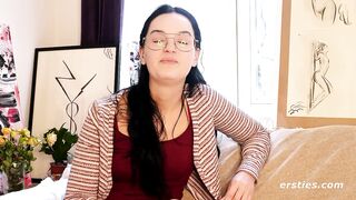 Ersties - Artistic Babe Plays With a Dildo to Orgasm