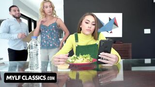 Horny House Inspector Freeuse Fucks A Stepmother And Her Stepdaughter - MYLF Classics