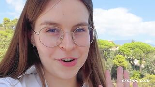 Ersties - Daniela Fingers Herself While Watching Porn