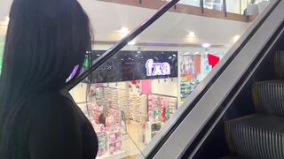 Little slut leaves with a fan that has just met